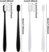 4Pcs Soft Bristle Toothbrush Soft Micro Nano Toothbrush with 20000 Bristles Extra Soft Toothbrush for Sensitive Teeth Soft Manual Toothbrush for A...